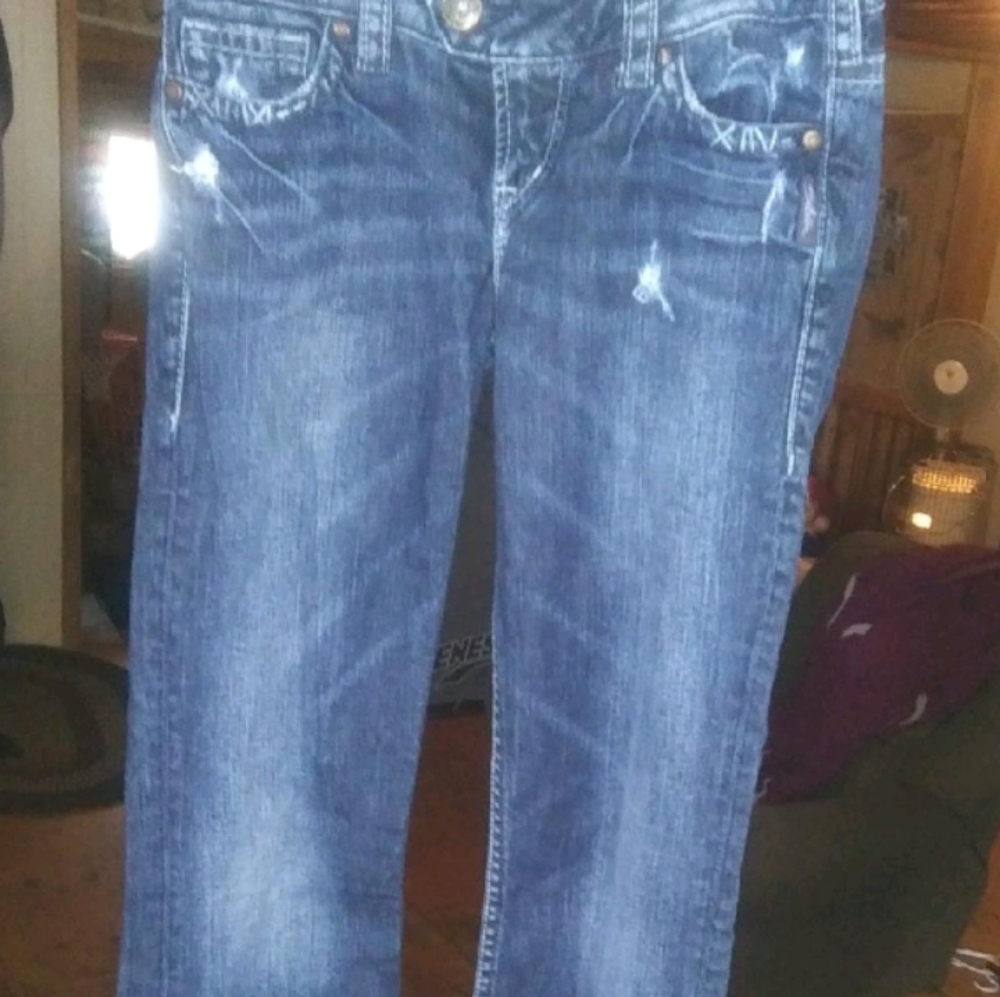 Silver "tuesday" jeans